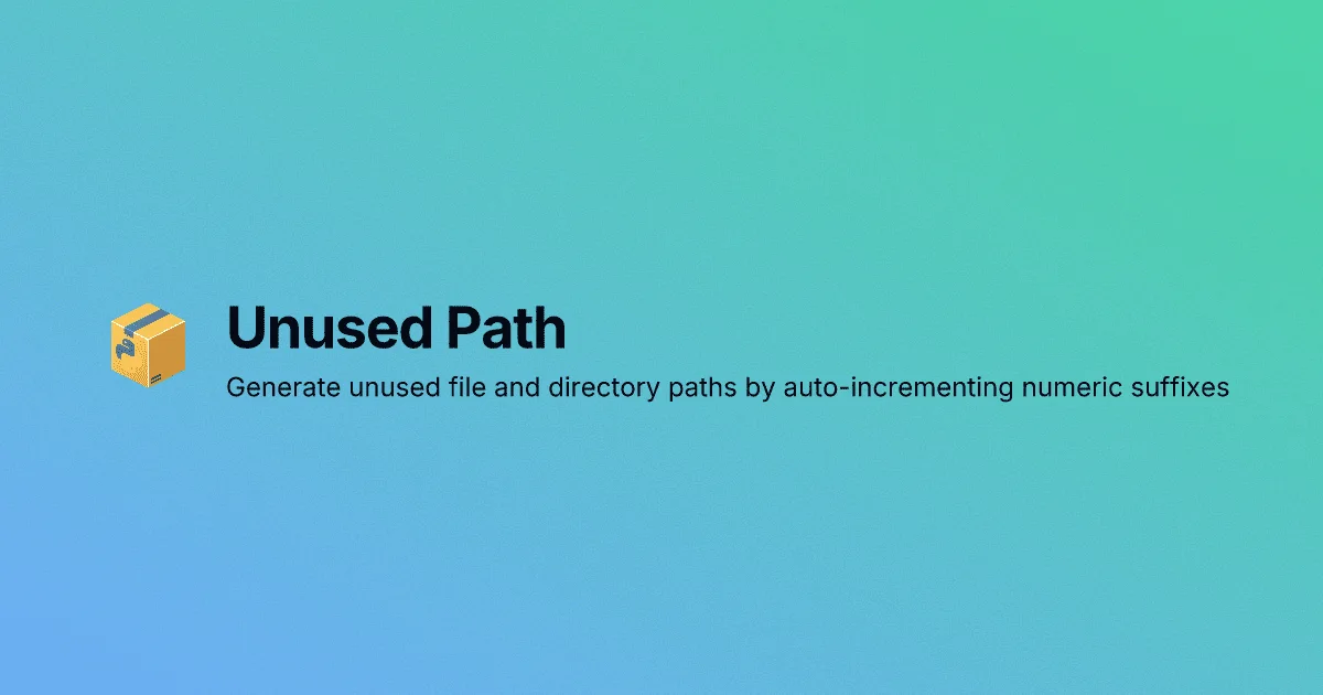 Unused Path